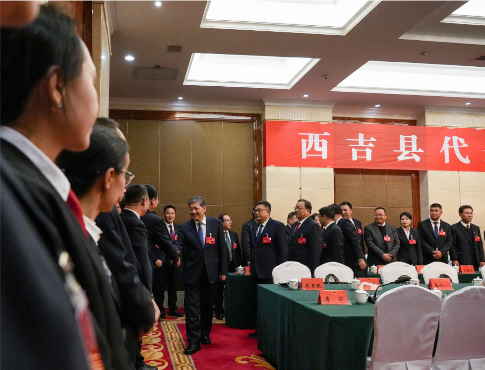 市領(lǐng)導(dǎo)看望出席市五屆人大四次會(huì)議的代表